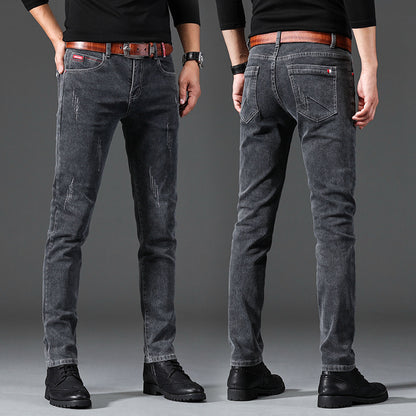 Meta Digital Store Jeans Trendy Stretch Casual Pants Men