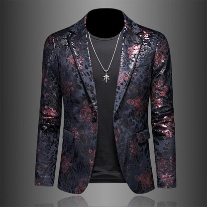 Meta  Digital Store  Men's Suit Coat Korean Fashion