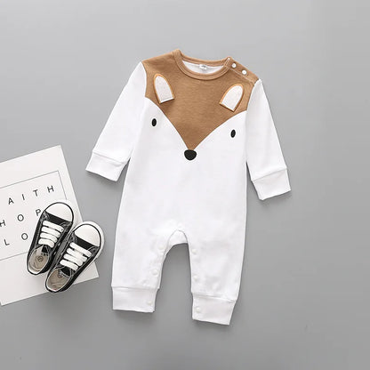 Baby Boys Girls Climbing clothes Jumpsuit Kid Clothing Autumn Winter Cotton baby rompers Long sleeve Newborn Infant