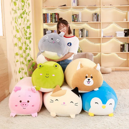 90cm Soft Animal Cartoon Corner Bio Pillow Cushion Cute Dog Cat Dinosaur Pig Unicorn Plush Toy Stuffed Lovely Kid Birthyday Gift