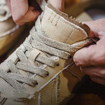 Canvas Ontspanning Sport Sagte Onderkant Skaatsplank Skoene