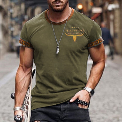 Meta Digital Store  Street Fashion 3D Printed Cross-border T-shirt Casual Loose Sports Style 3D Printed Short Sleeve