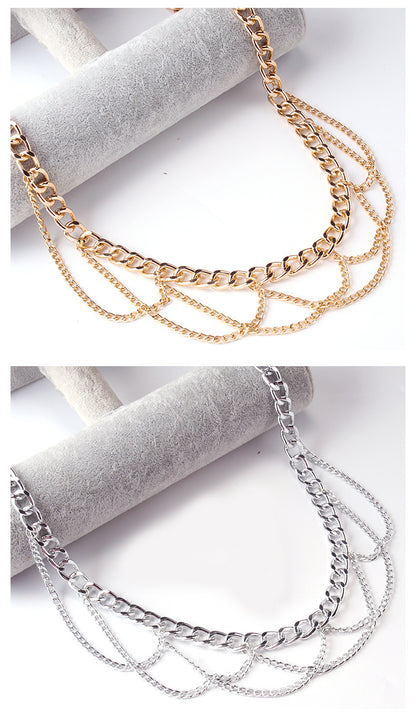 metadigitalstore.com  Hip Hop Punk Fashion Metal Chain Waist Chain