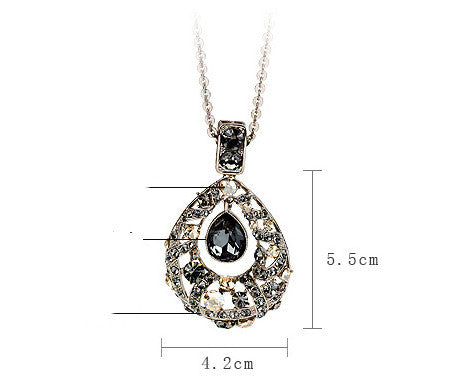 Meta Fashion Sweater Chain Long Women's All-match Personality Clothes Pendant