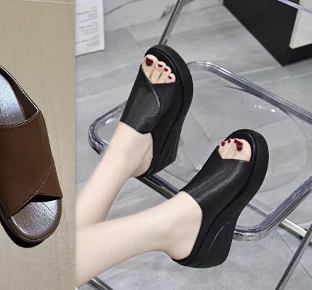 Woman  Digi Store  Summer Height Increasing Women's Sandals Korean Fashion