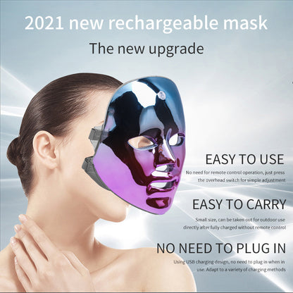 Avatar  Meta store  LED Rechargeable  Face Mask  Acne And Freckles Led Color Light Mask