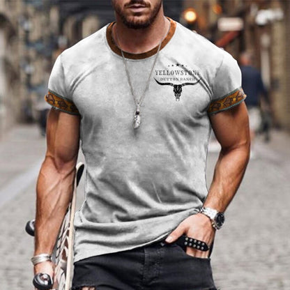 Meta Digital Store  Street Fashion 3D Printed Cross-border T-shirt Casual Loose Sports Style 3D Printed Short Sleeve