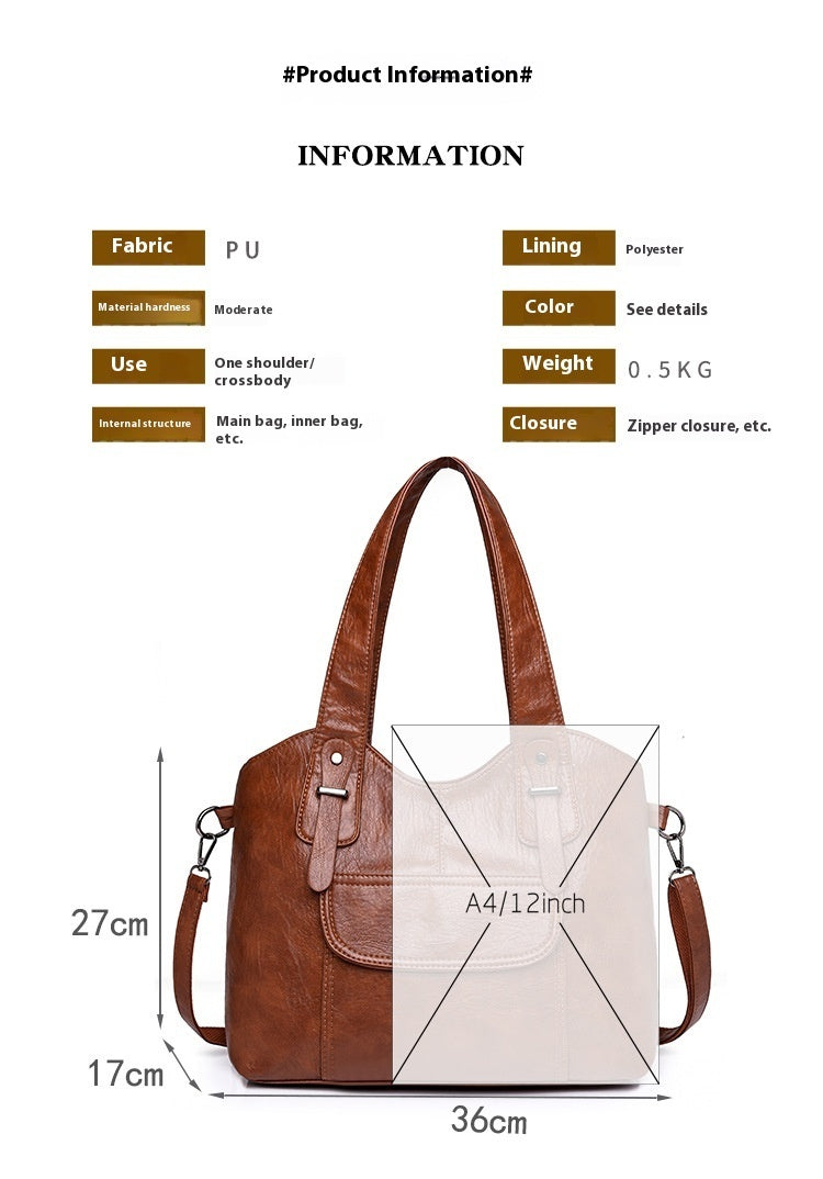 Meta Digital Store  Fashion Trend Women's Pu Handbag