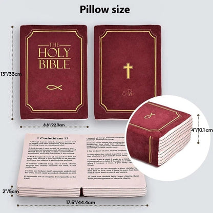 Bible Pillow Plush Toy Doll