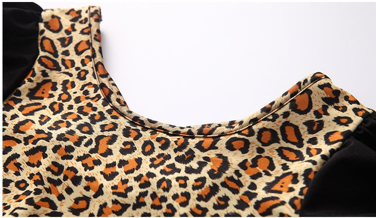 Meta Digital Store Girls Clothes Kids Halloween Leopard Cat Cosplay Costume For Girls Clothing