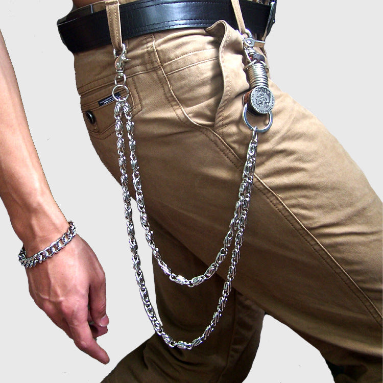 Meta  Diigital Store  Fashionable Men's  Fashion Accessories Waist Chain