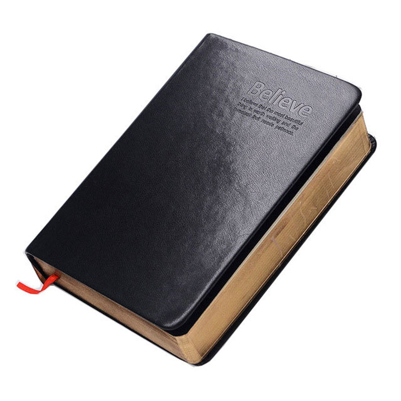 Vintage Bible-shaped Notebook Leather Blank Notepad